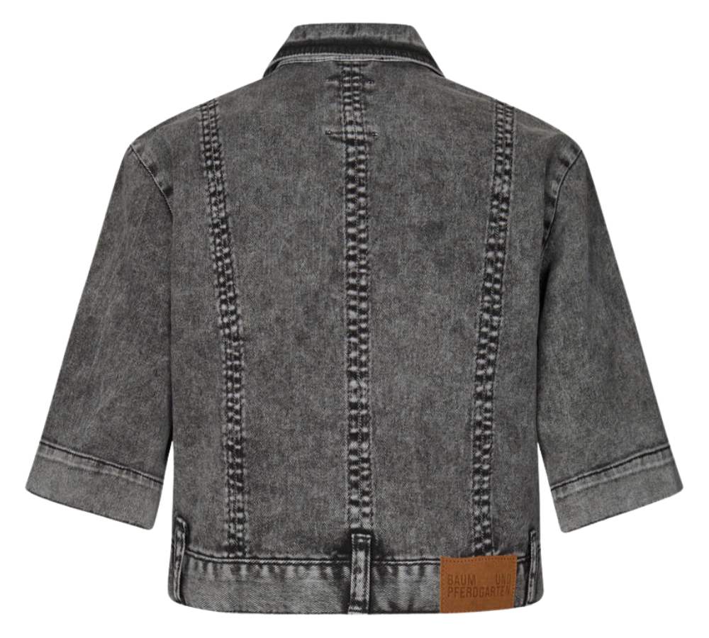Majsa denimskjorte - Washed Black